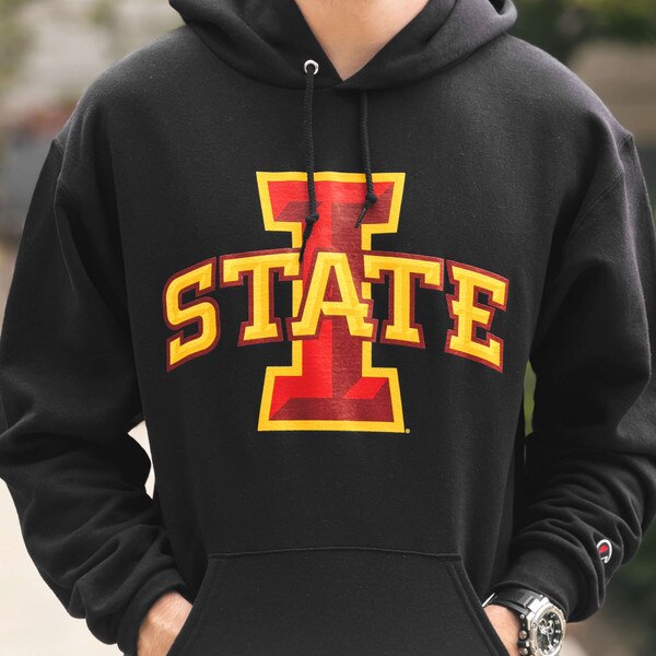 Champion® I-State Black Hoodie